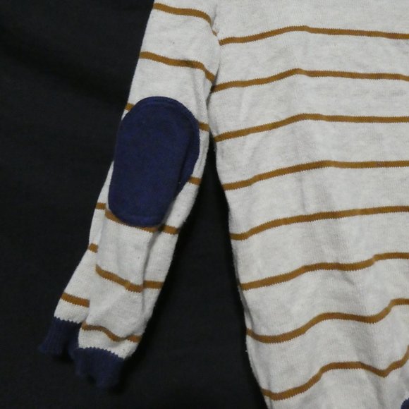 H&M, 1.5 to 2 years old, striped cardigan with elbow patches - Picture 7 of 11